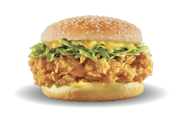 HAMBURGUESA CRISPY CHESSY.