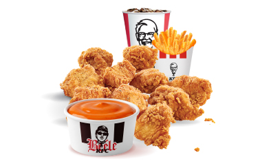 COMBO NUGGETS SALSA.